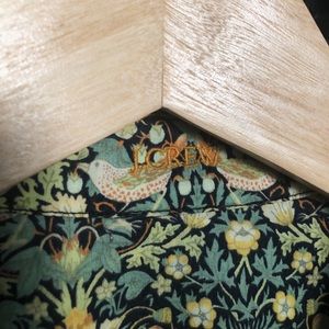 J crew Liberty button down Shirt William Morris